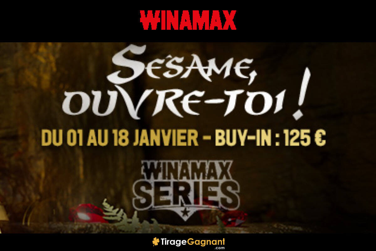 Winamax Series : 266 tournois de poker en ligne et 27 millions de prix à gagner